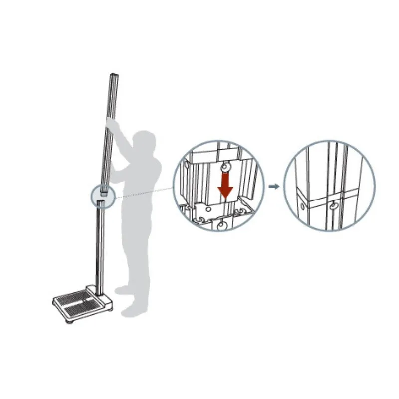 InBody BSM170 Stadiometer, Dual Stations, Personal Fixed Barbell