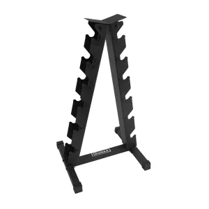 Editor's Choice IRONAX - Vertical 6 Pair Dumbbell Rack Steal the Spotlight, Dumbbell Storage, Bands,Tubing, Bikes,Treadmills