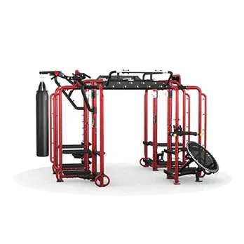 MC-7002 MOTIONCAGE PACKAGE 2, Exercise equipment for bad knees, Rubber Gripped Olympic Plates