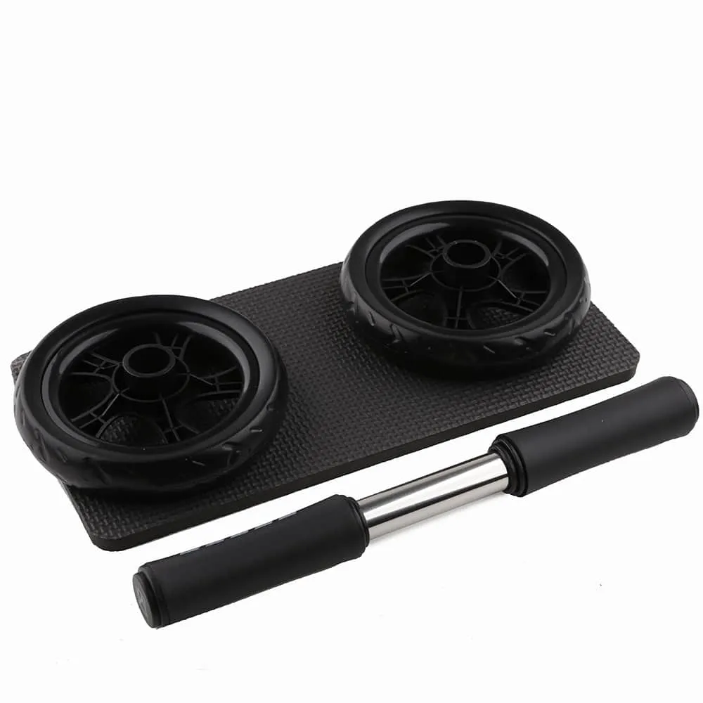 No Noise Abdominal Wheel, Olympic weight plates, Wheelchair accessible gym gear