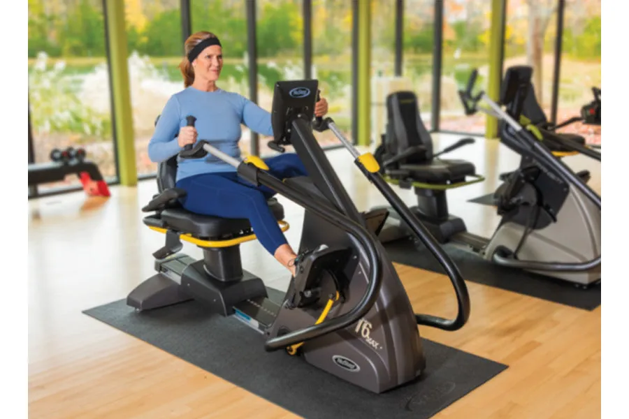 NuStep T6MAX Recumbent Elliptical Stepper Cross-Trainer, Bike Accessories, Under desk treadmill, Rehabilitation