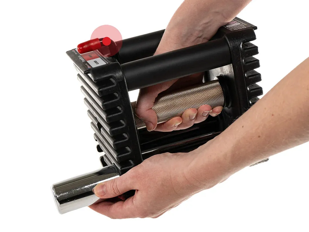 PowerBlock Elite USA Dumbbell Set - Stage 1 (5-50lb), Jump Ropes, Dip Station