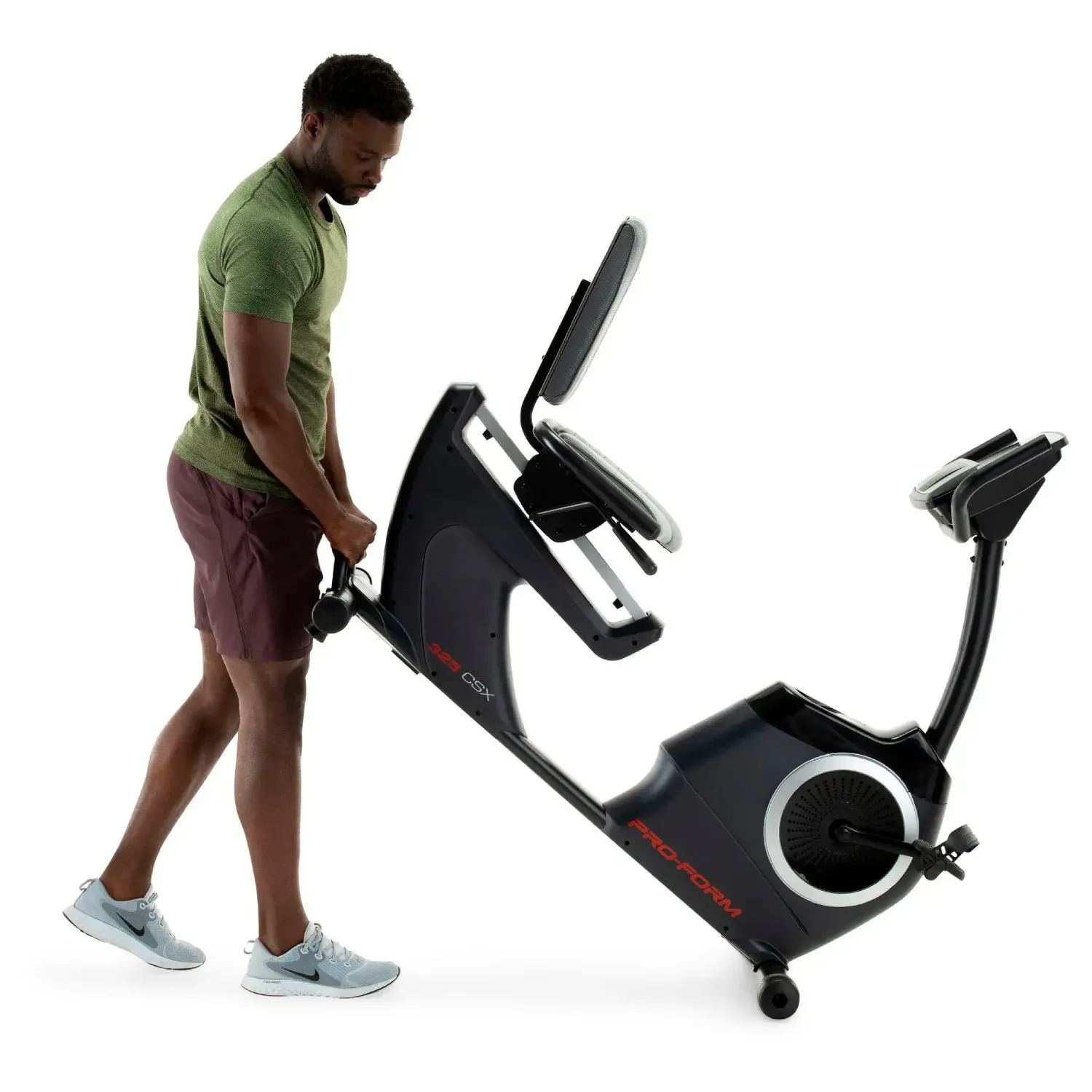 ProForm - 325 CSX Exercise Bike, Protein shaker bottle, Stretching,Flexibility