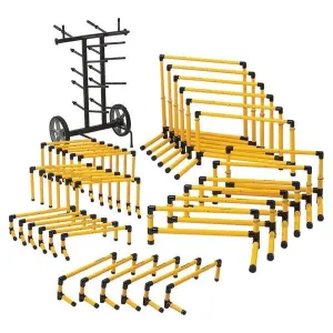 Editor's Choice Smart Hurdle Collection Shop the Hype, Bowflex SelectTech dumbbells, Rack,Platforms, Power Bands
