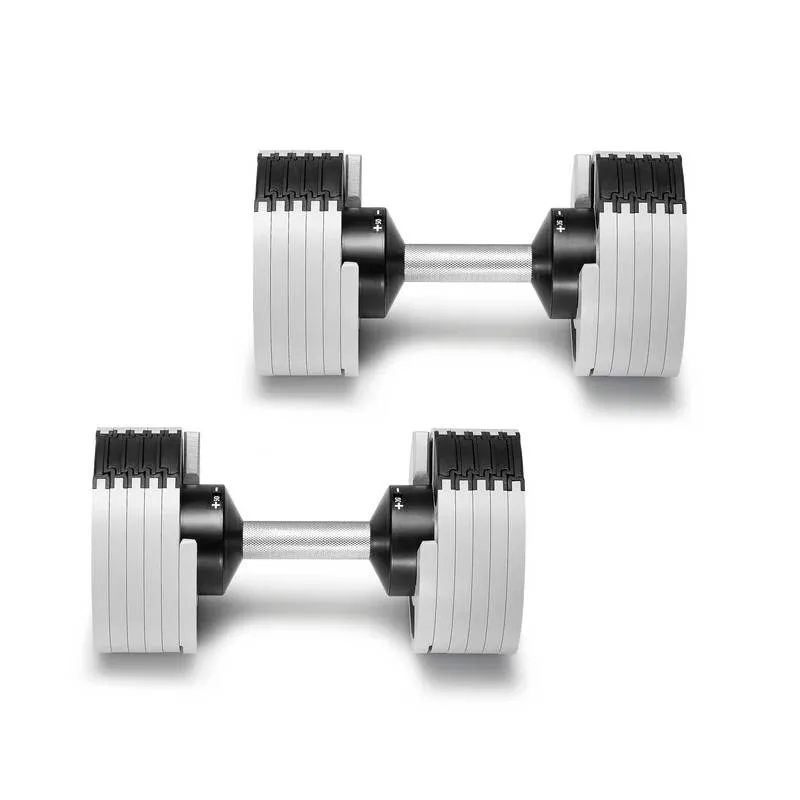 SMRTFT Nobells - 5-50lb Adjustable Dumbbell Pair - Ash, Treadmill lubricant