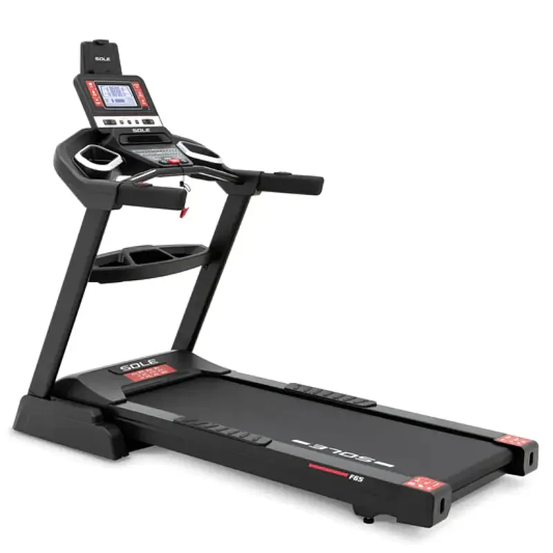 SOLE F65 Treadmill - 2024, Non Electric Treadmill, Step counter pedometer, Weight Plate,Bars,Collars