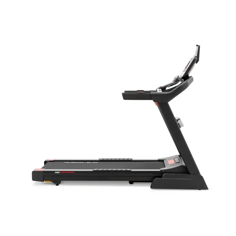 SOLE F65 Treadmill - 2024, Round Dumbbells, Gym water bottle, Gym Equipment