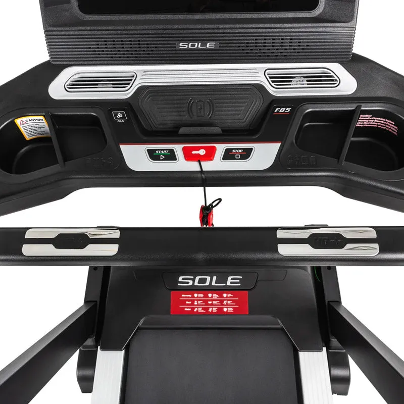 Sole F85 Treadmill Bluetooth, Speed Ropes, Weightlifting chalk
