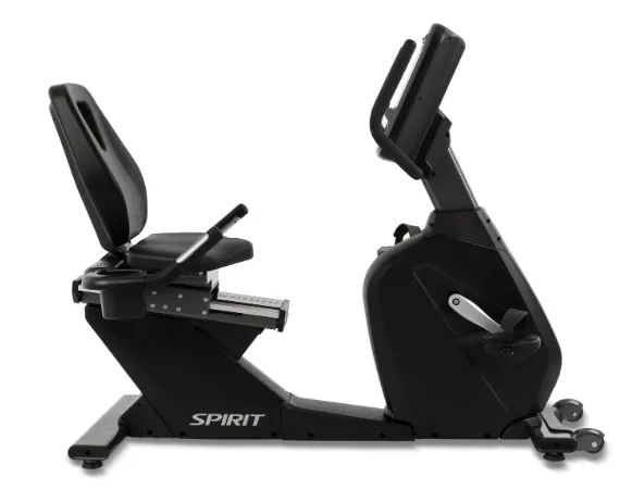 Spirit CR900-ENT Recumbent Bike TFT WiFi BT, Air bike exercise, Stair climber machine, Home Gyms