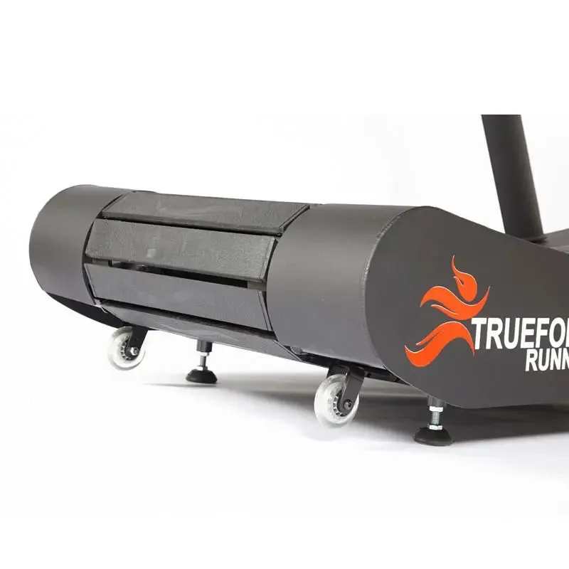 Trueform Runner Treadmill- Enduro, Yoga wheel for back
