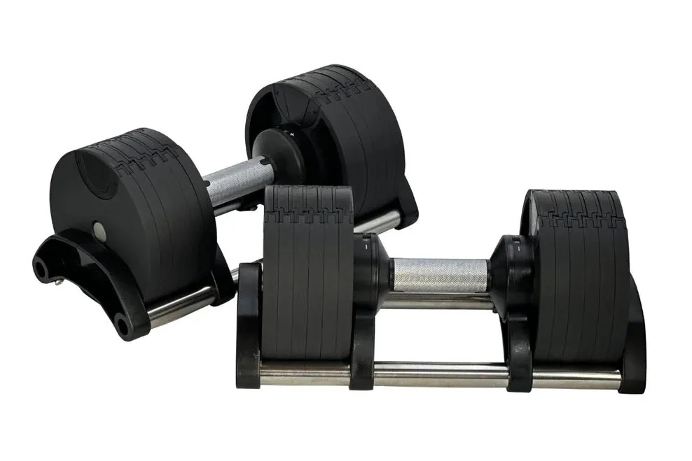 Editor's Choice Warrior Newbell 50lb/80lb Adjustable Dumbbells (SUMMER SALE) Editor-Loved, Non Folding Treadmills, Mats