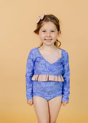Elegant Floral | Mini High-Waisted Bottoms
