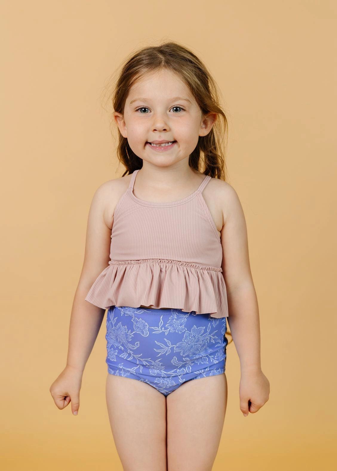 Elegant Floral | Mini High-Waisted Bottoms