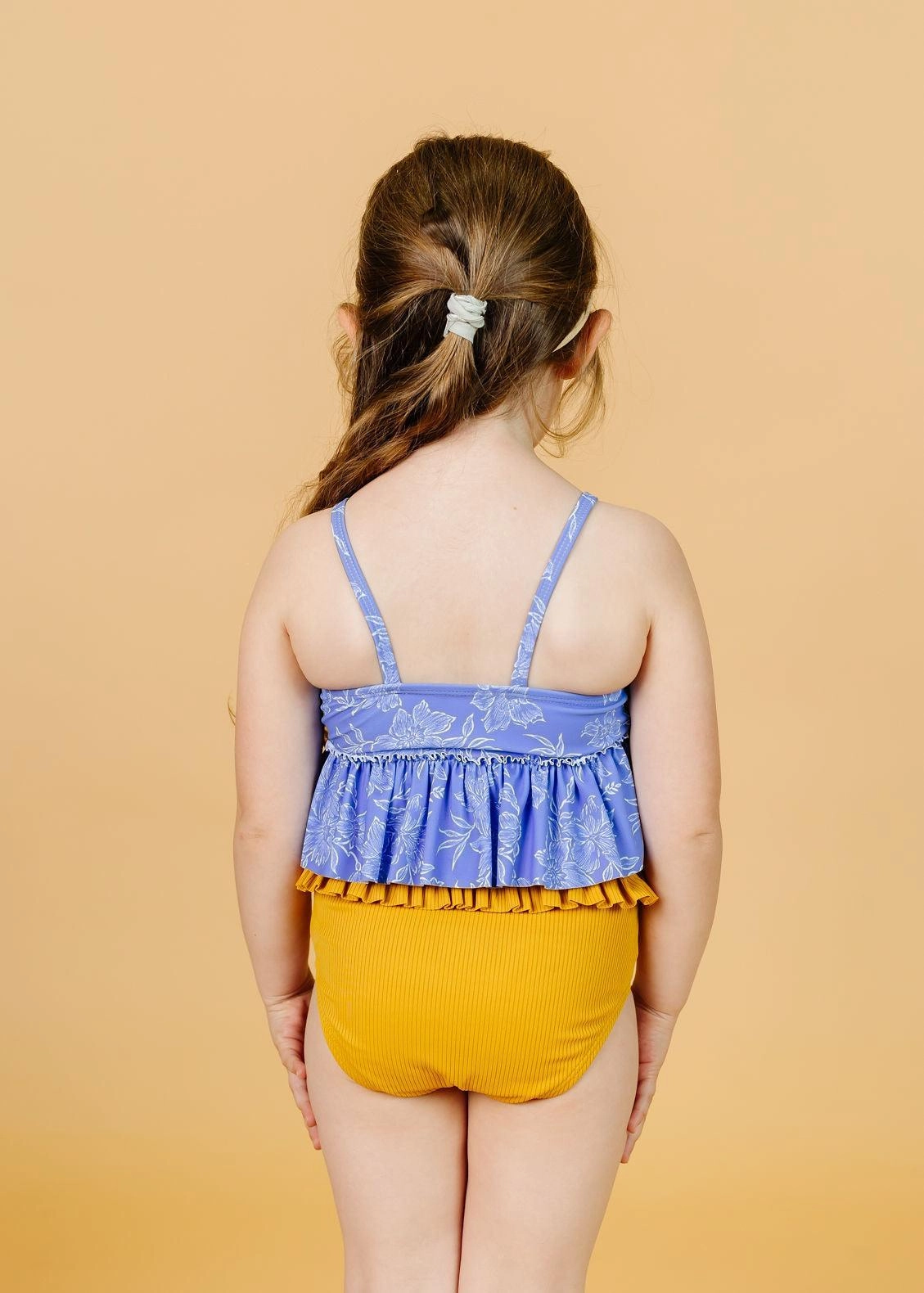 Elegant Floral | Mini Peplum Top