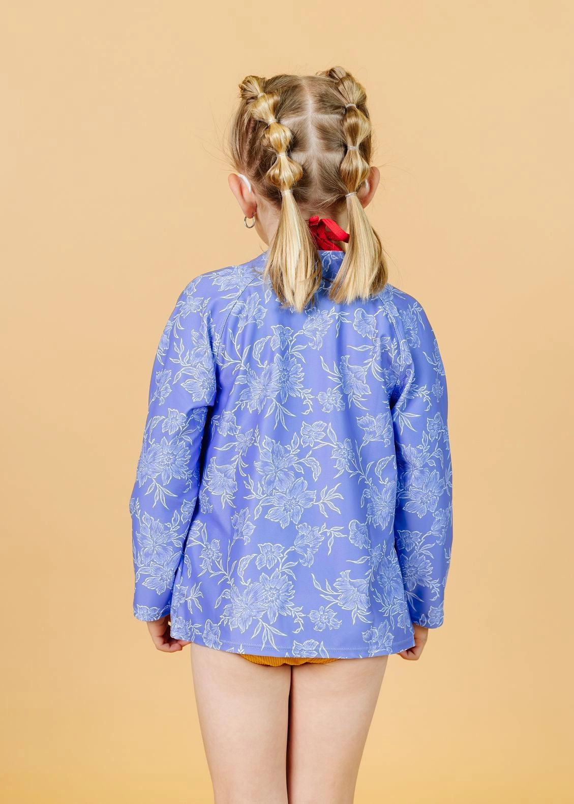 Elegant Floral | Mini Rashguard Top (Unisex)