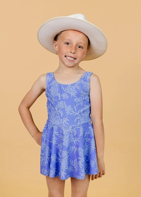 Elegant Floral | Mini Skirted One-Piece