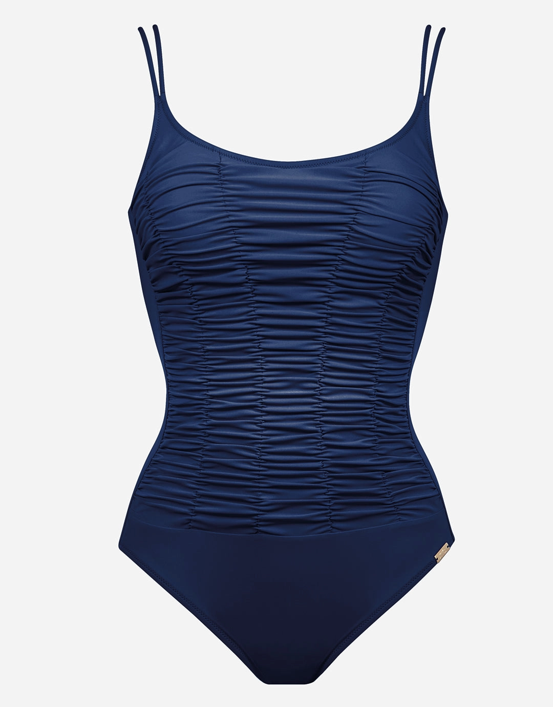 Elements Ruched Underwired Swimsuit - Indigo