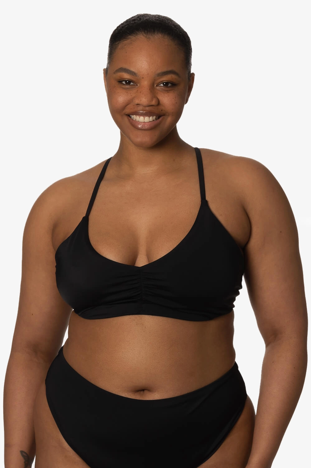 Eliana Bikini Top - Black
