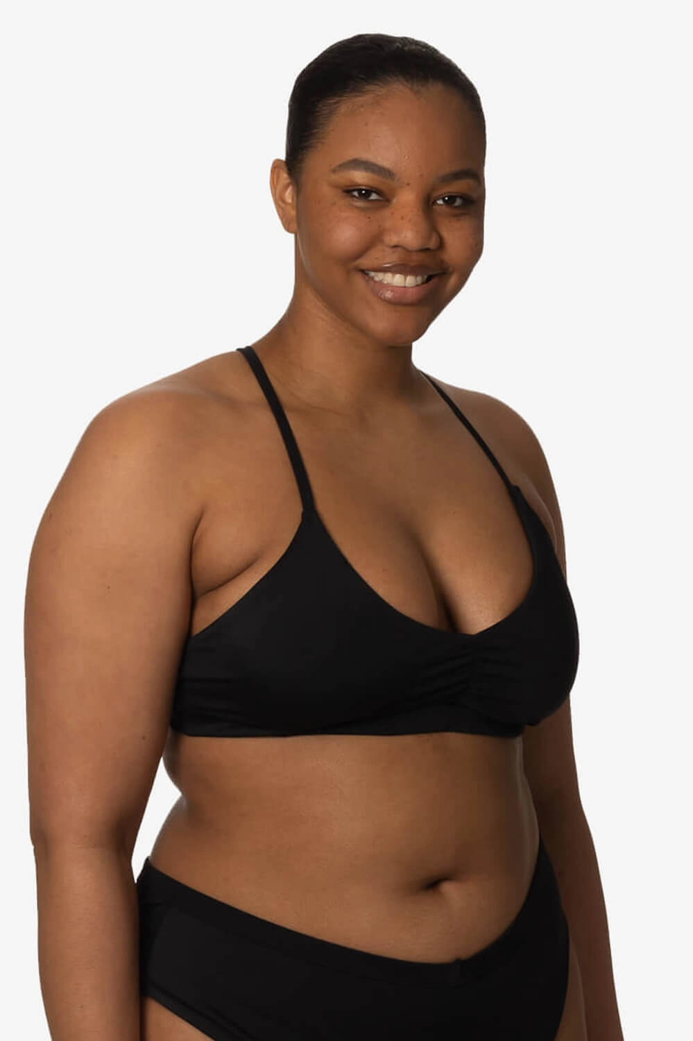 Eliana Bikini Top - Black