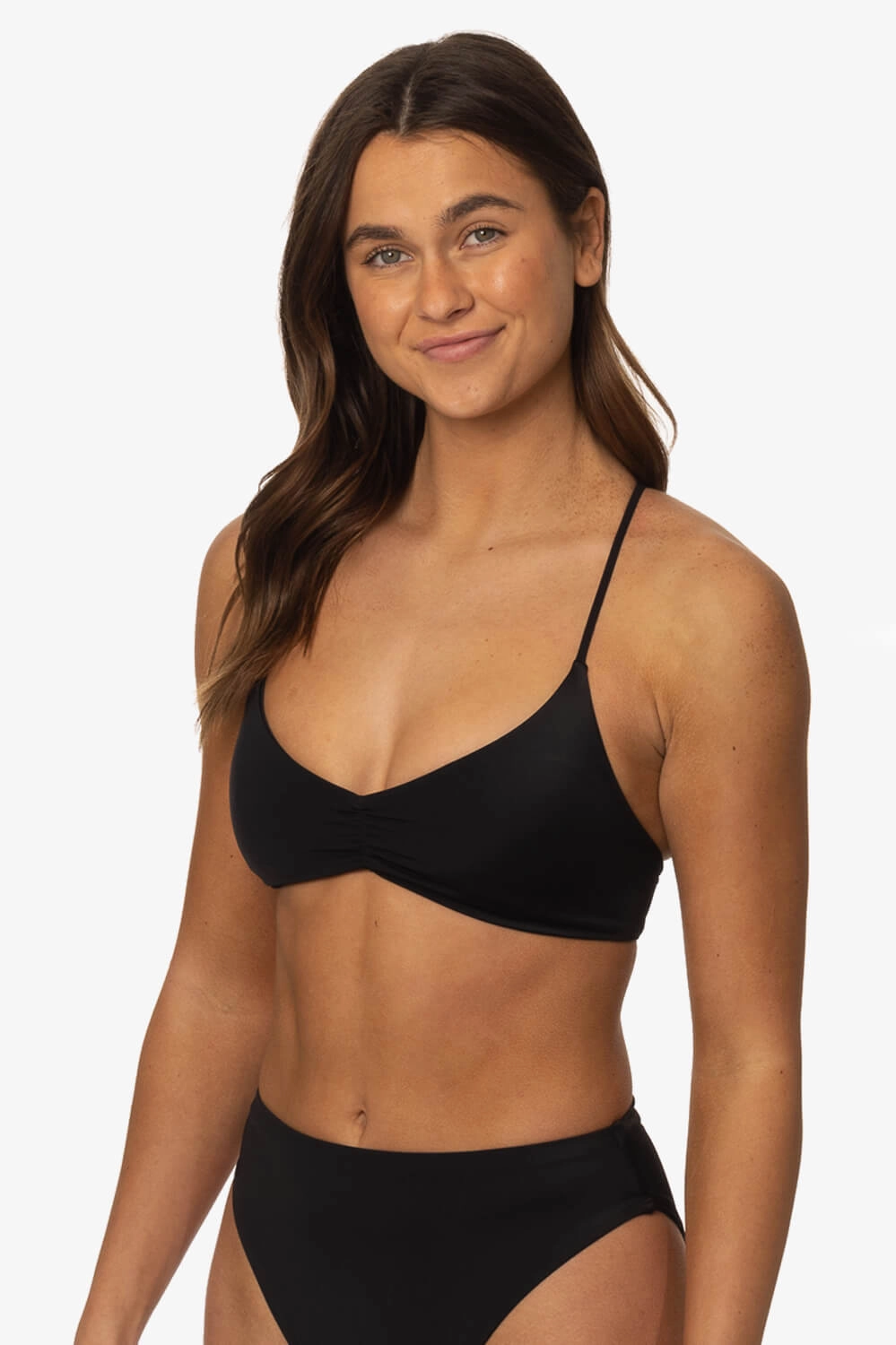 Eliana Bikini Top - Black