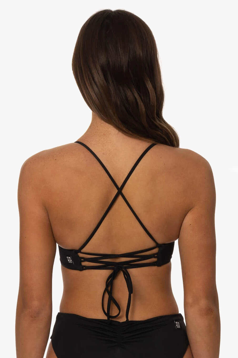 Eliana Bikini Top - Black