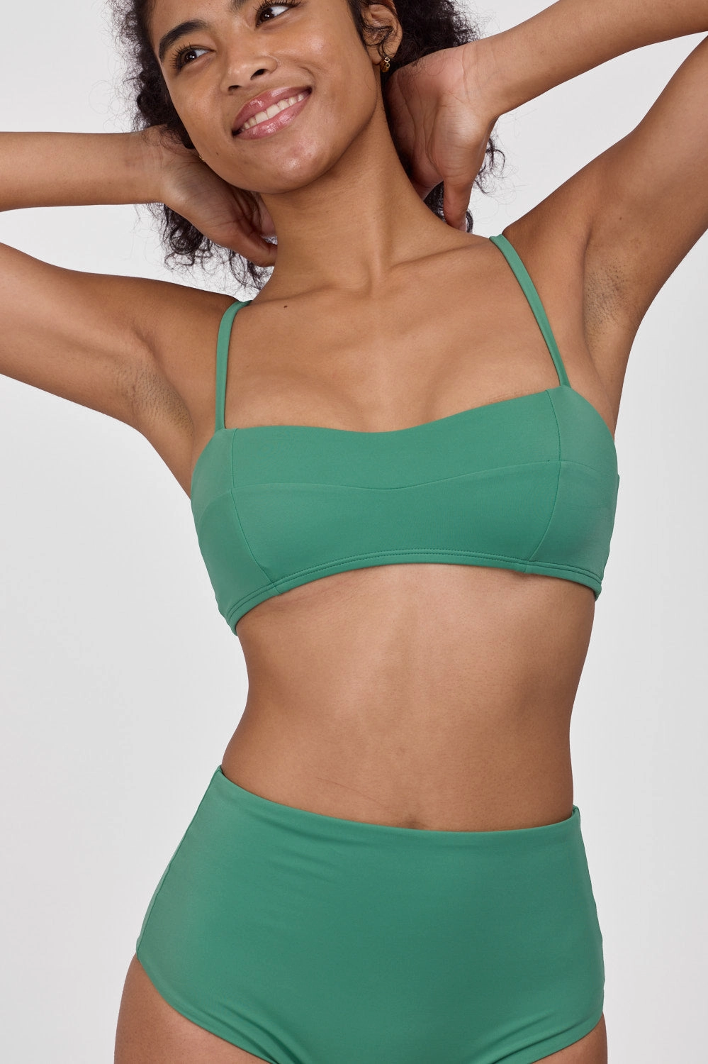 Ellen Bikini Top - Kale