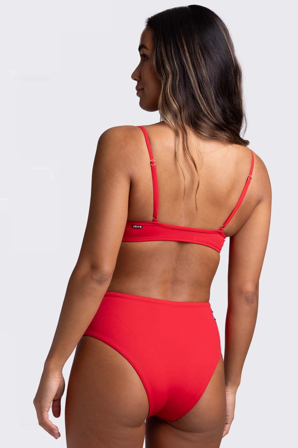Elzie Bikini Bottom - Cherry