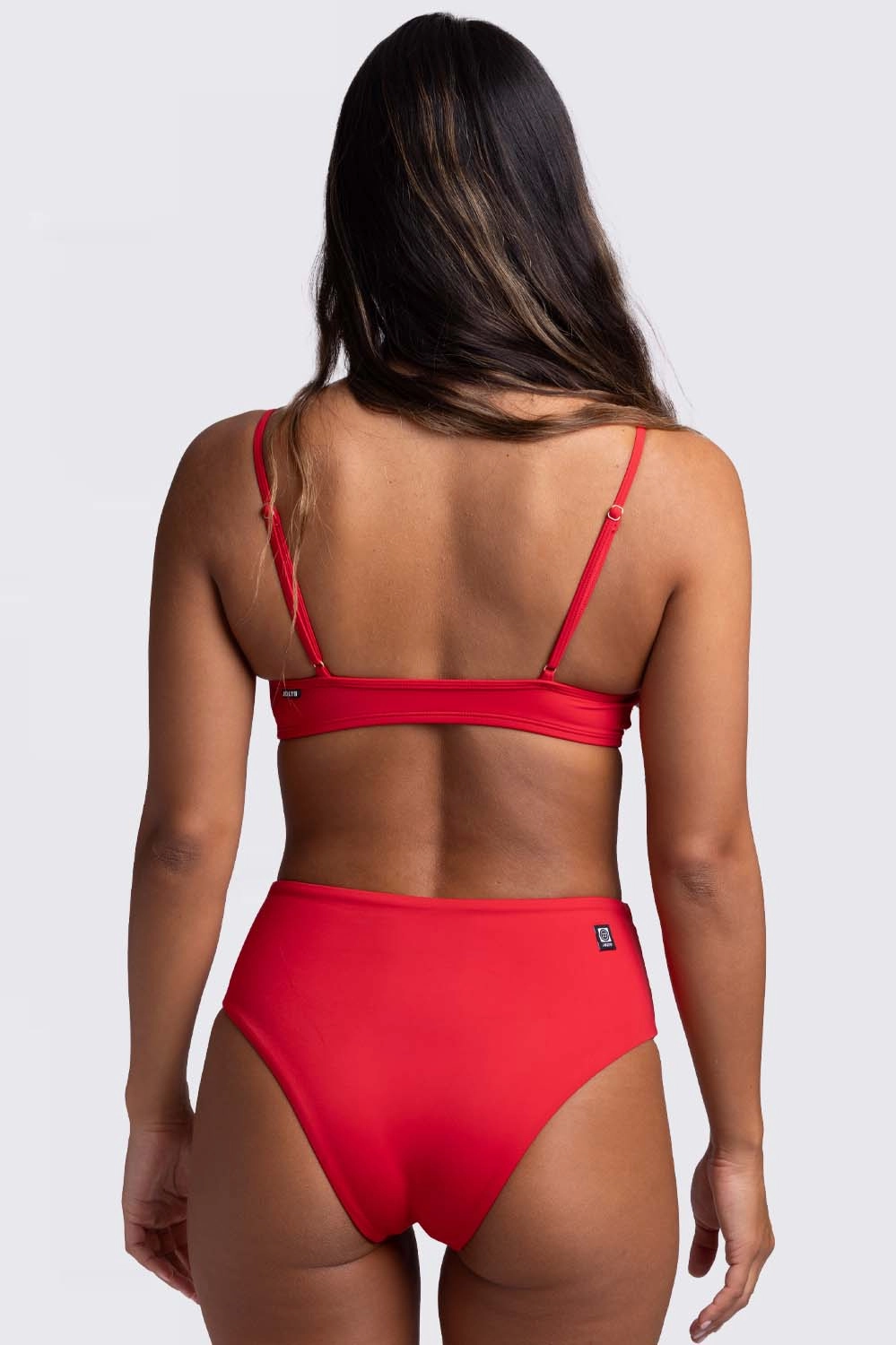 Elzie Bikini Bottom - Cherry