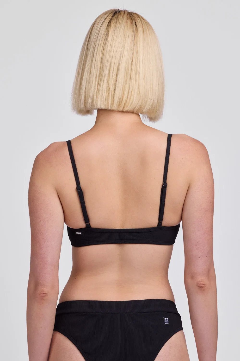 Eryn Bikini Top -  Black