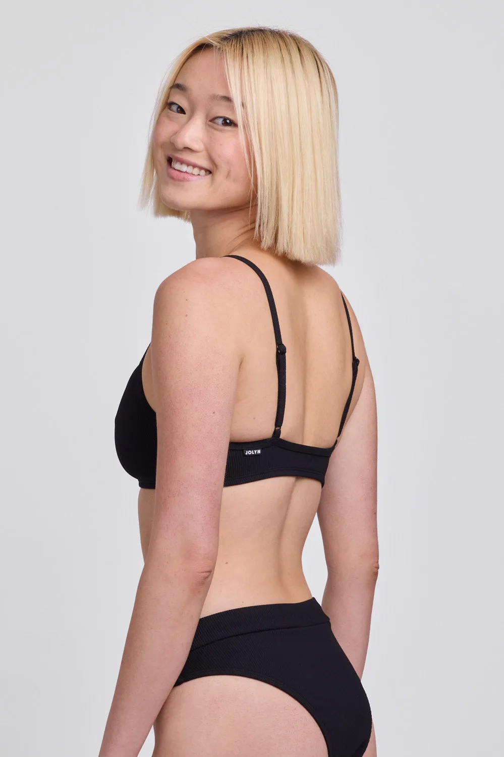 Eryn Bikini Top -  Black