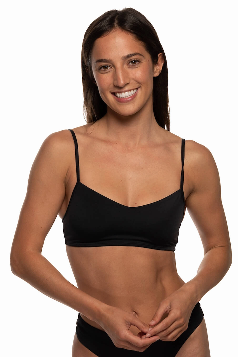 Eryn Bikini Top - Black