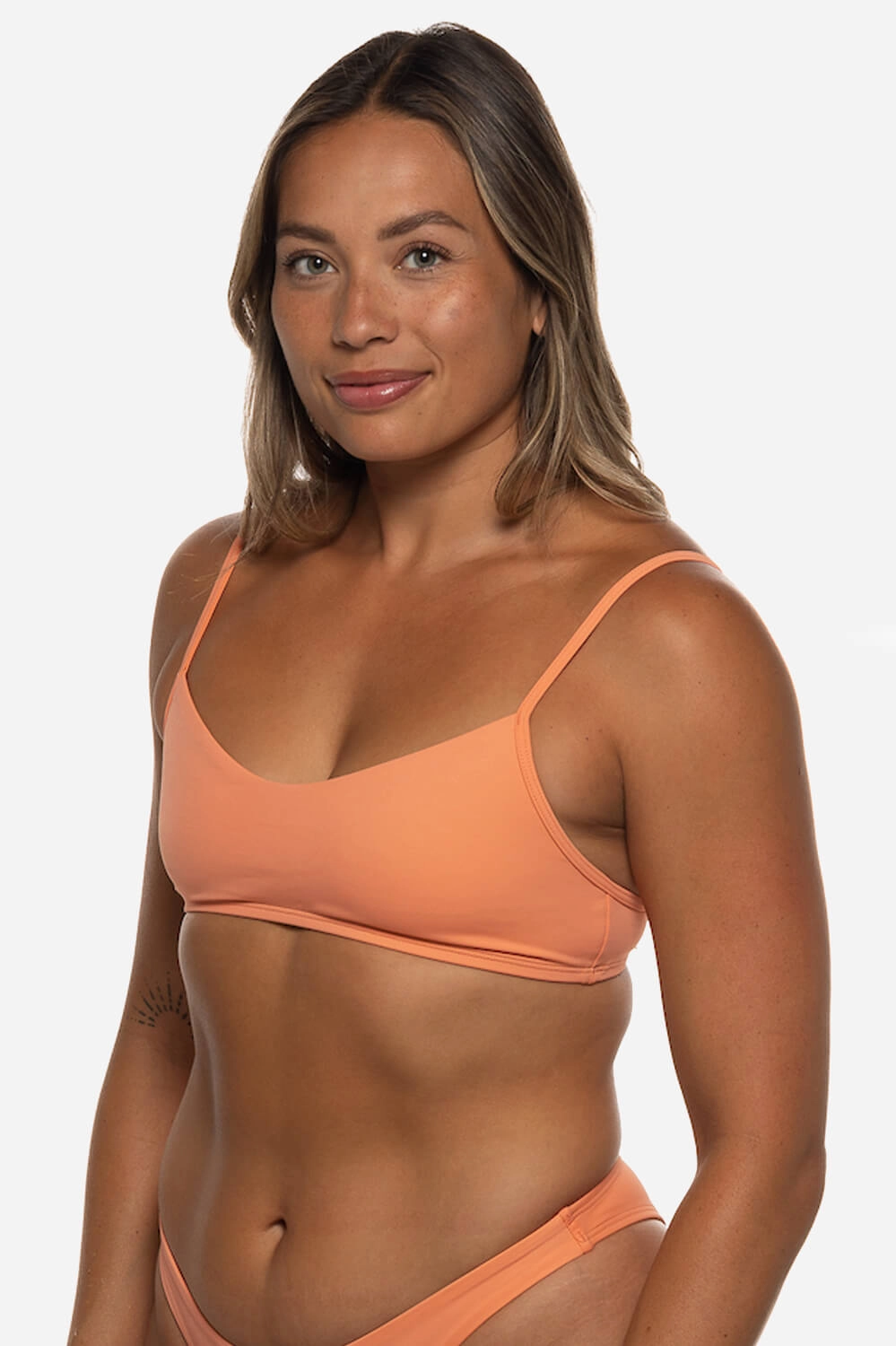 Eryn Bikini Top - Guava