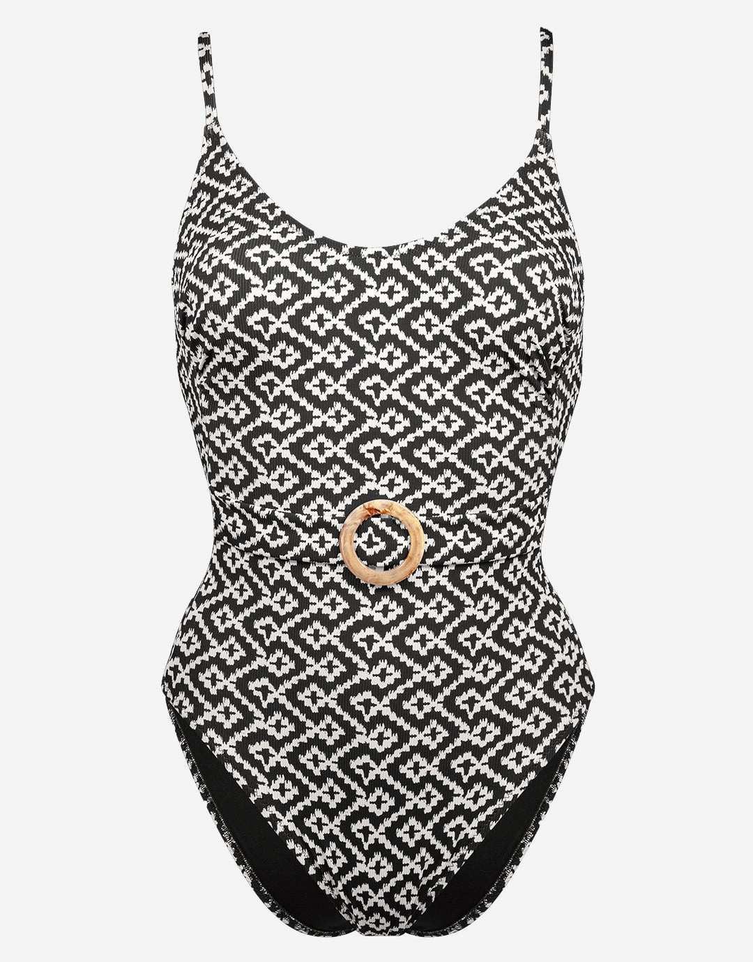 Ethno Craft Swimsuit - Black Canvas