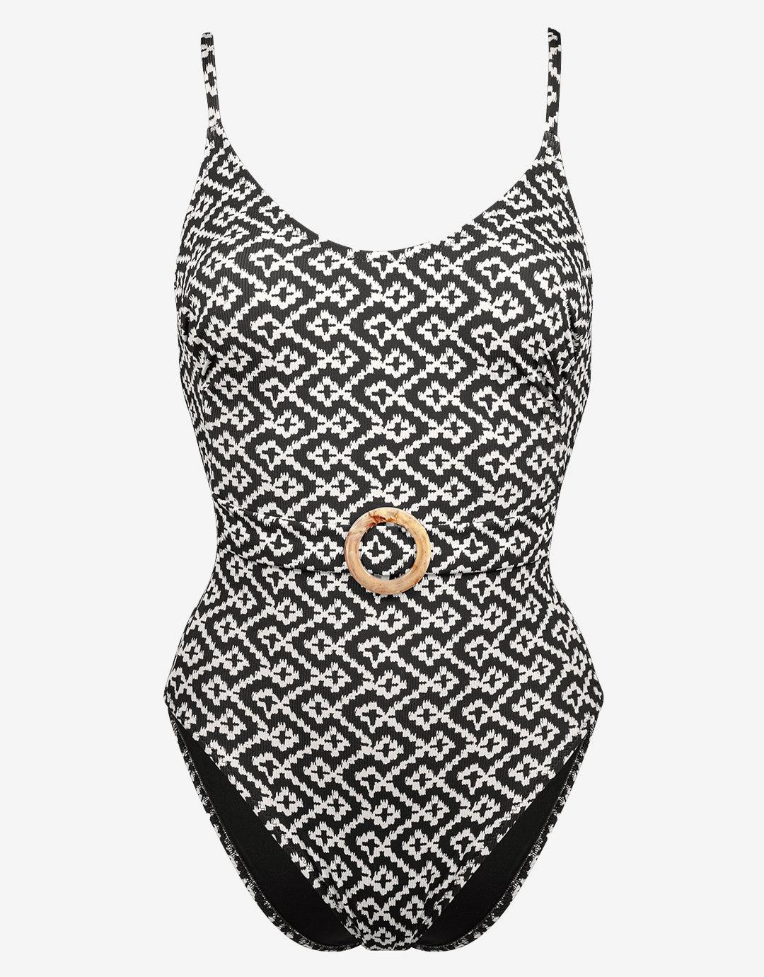 Ethno Craft Swimsuit - Black Canvas
