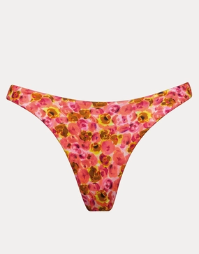 Euphoric Bloomwave Bikini Pant - Sunsoaked Neons