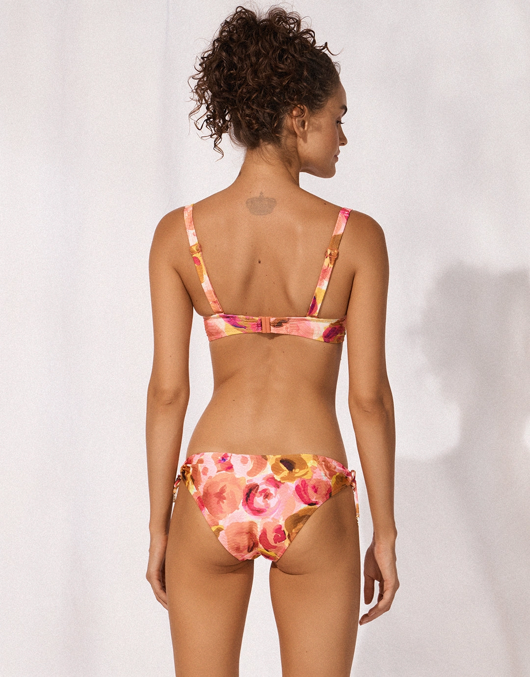 Euphoric Bloomwave Loop Side Bikini Pant - Sunsoaked Neons