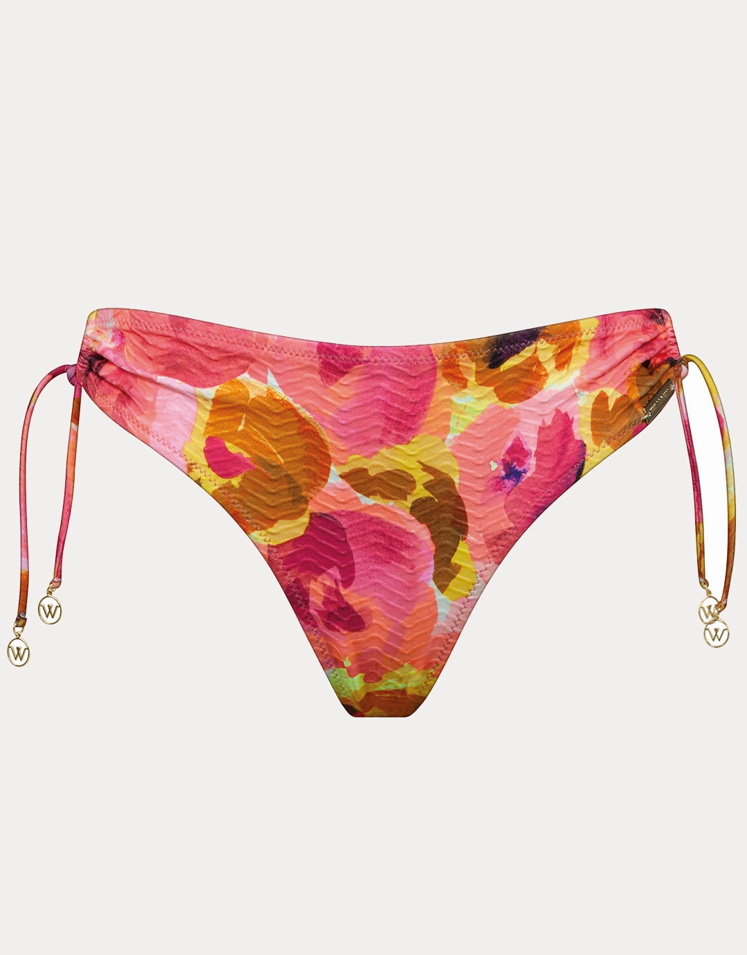 Euphoric Bloomwave Loop Side Bikini Pant - Sunsoaked Neons
