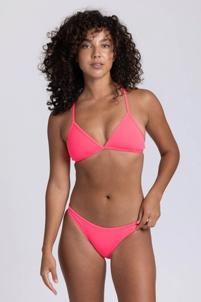 Europe Bikini Bottom - Hot Pink
