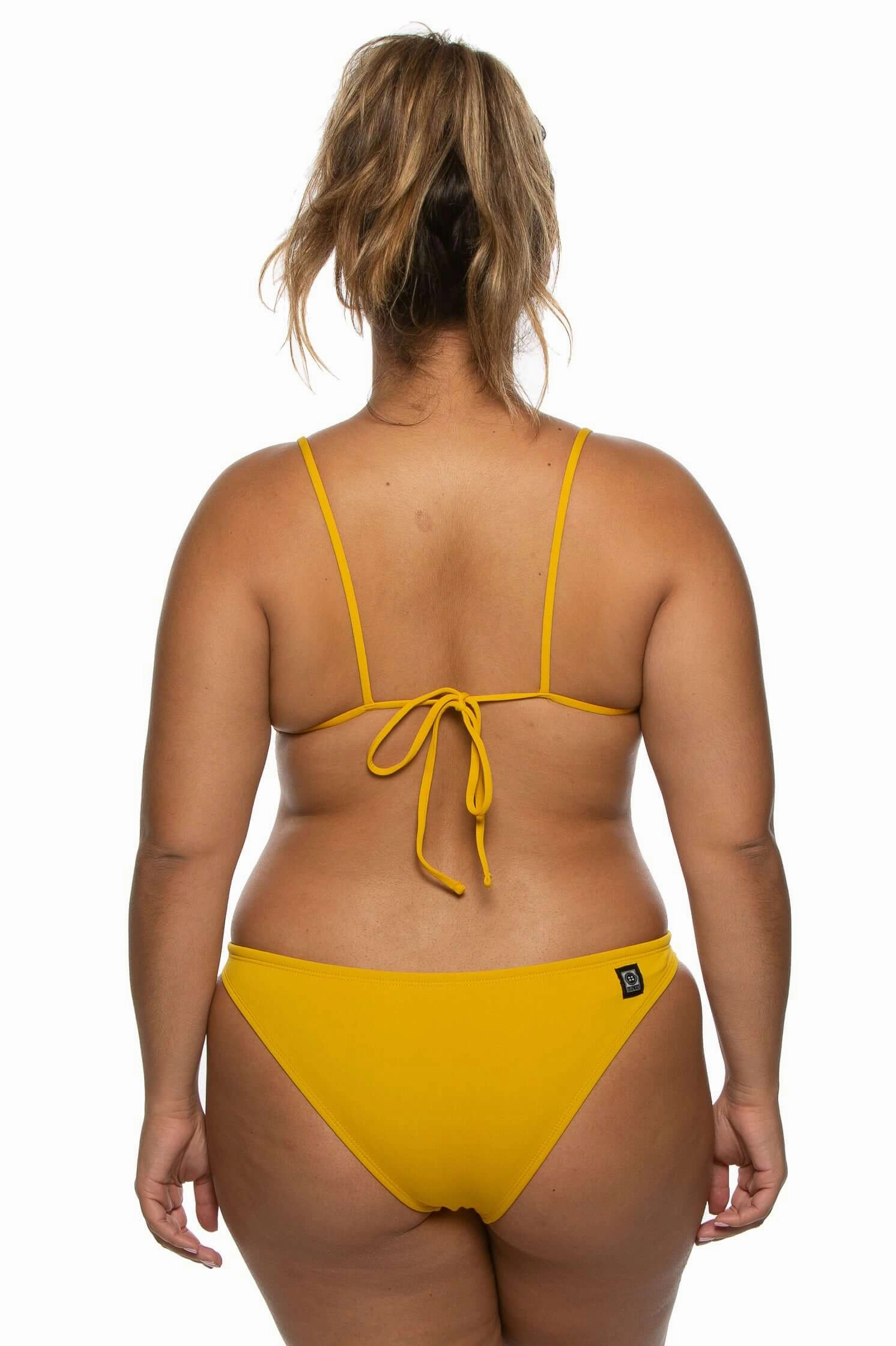 Europe Bikini Bottom - Mustard