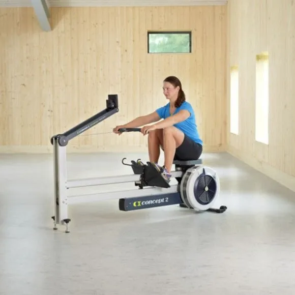 Concept2 Dynamic Indoor Rower with PM5 Monitor, Upright Bikes, Equipment Storage