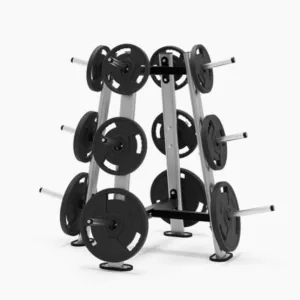 Everyday Essential Exigo Olympic Bumper Plate Weight Tree (12 Points) Just Unboxed, Rear Drive, Slam Balls