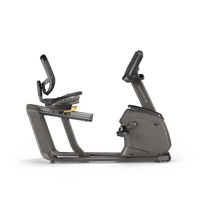 Matrix R30 XER Recumbent Bike, Speed Ropes, Push Up Racks