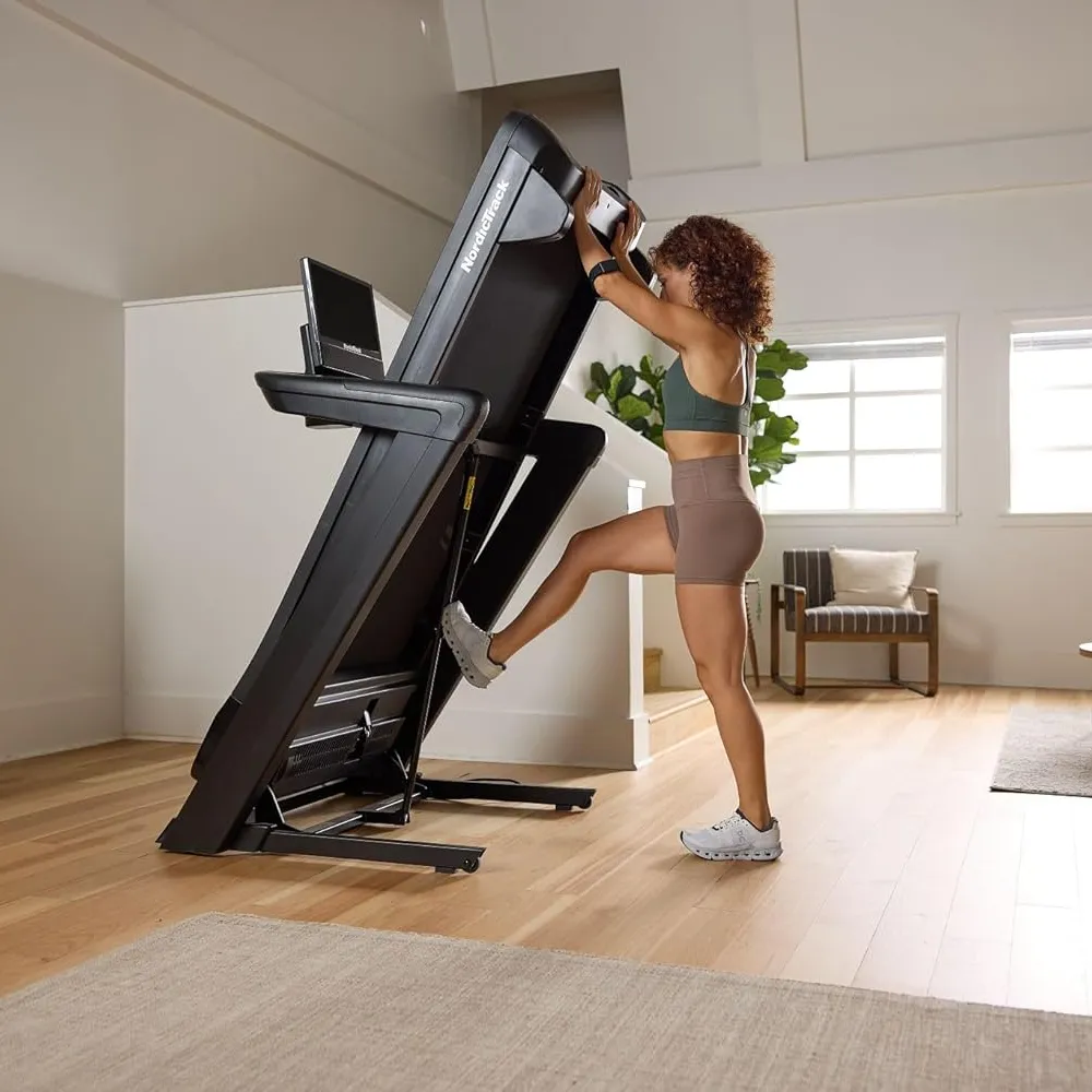 NordicTrack - 1750 Treadmill - NEW 2025, Sandbag Trainers, Power Bands, Quiet elliptical for apartment