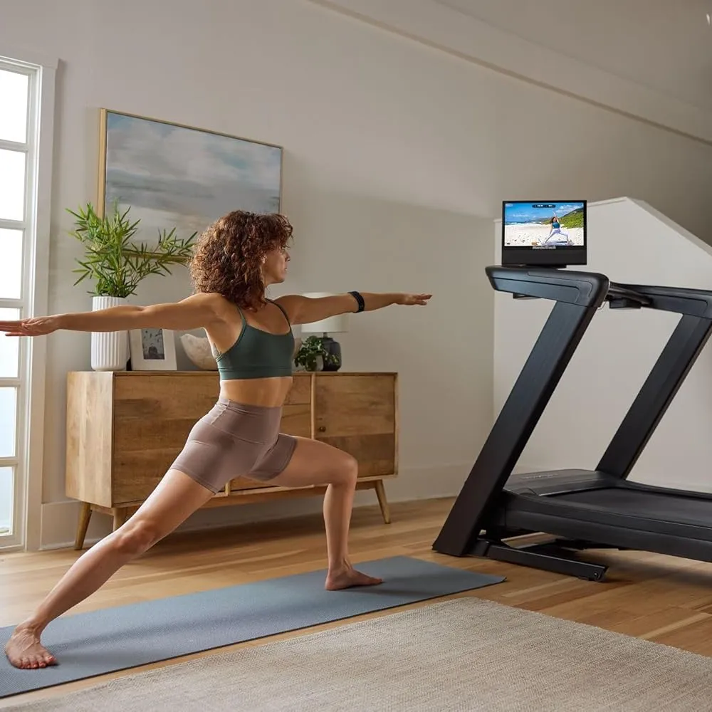 NordicTrack - 1750 Treadmill - NEW 2025, Non Folding Treadmills, Round Dumbbells, Metal Weights