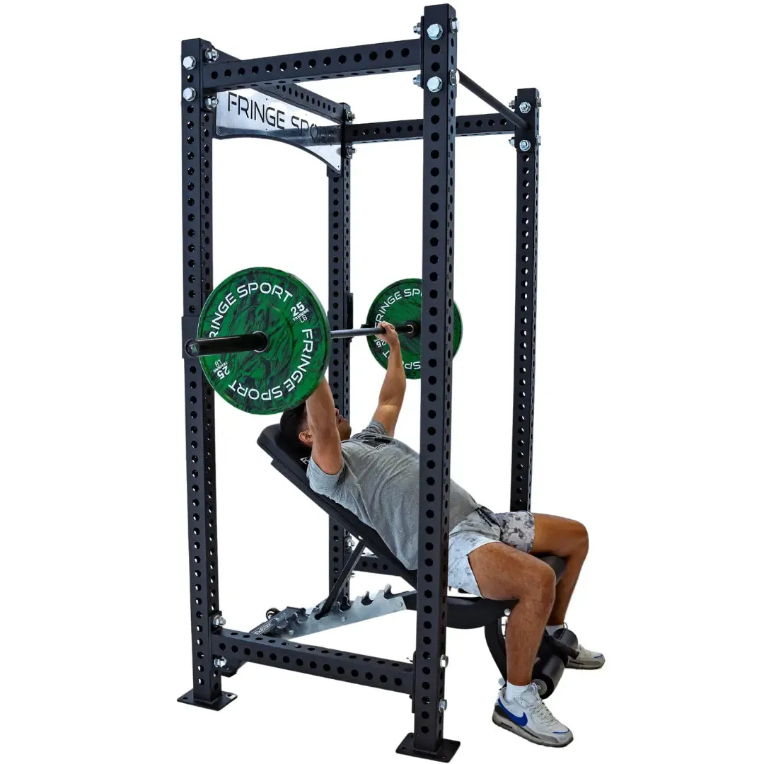 Osprey Commercial Power Cage (3x3), Suspension trainer straps, Olympic Frisbee Rack