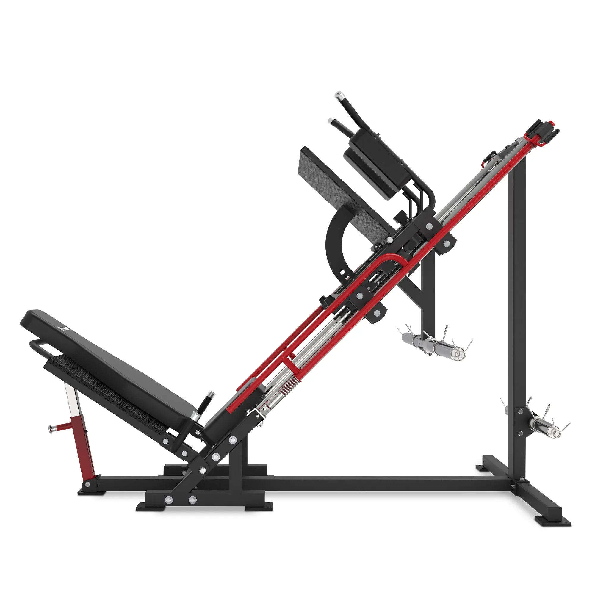 Reeplex 45 Degree Leg Press & Hack Squat V2, Gym shorts with pockets, Upright Bikes