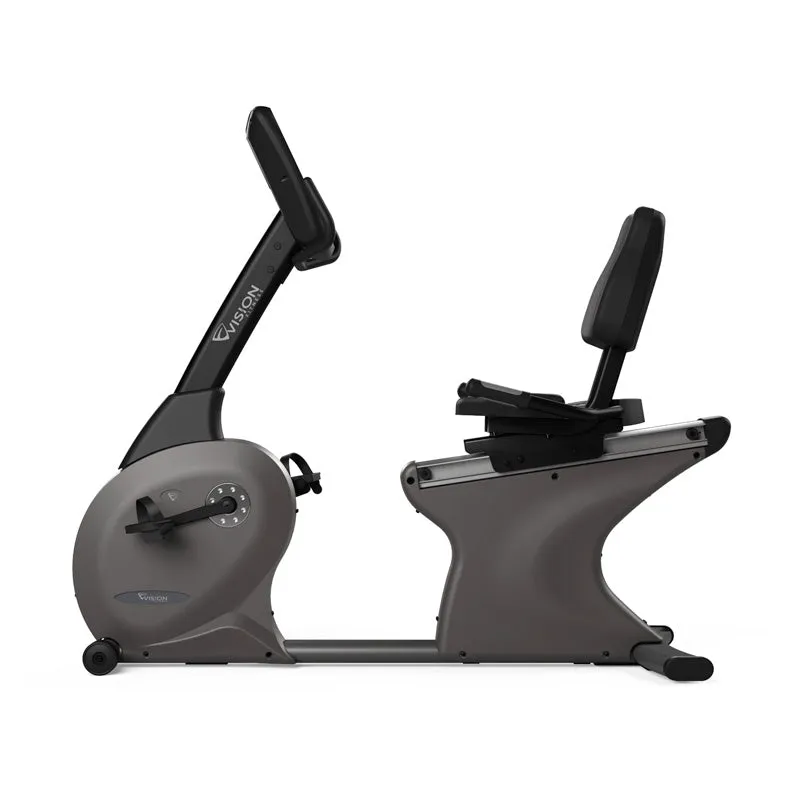 VISION Fitness R60 Recumbent Bike, Aerial yoga hammock, Battle ropes, Vertical climber machine
