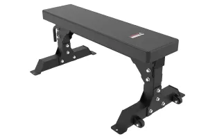 Everyday Essential Warrior FB100 Flat Bench w/ Wheels (IN-STORE SPECIAL- Extra 10%) Everyday Must-Have, Storage, Gym equipment mat flooring, Exercise Balls