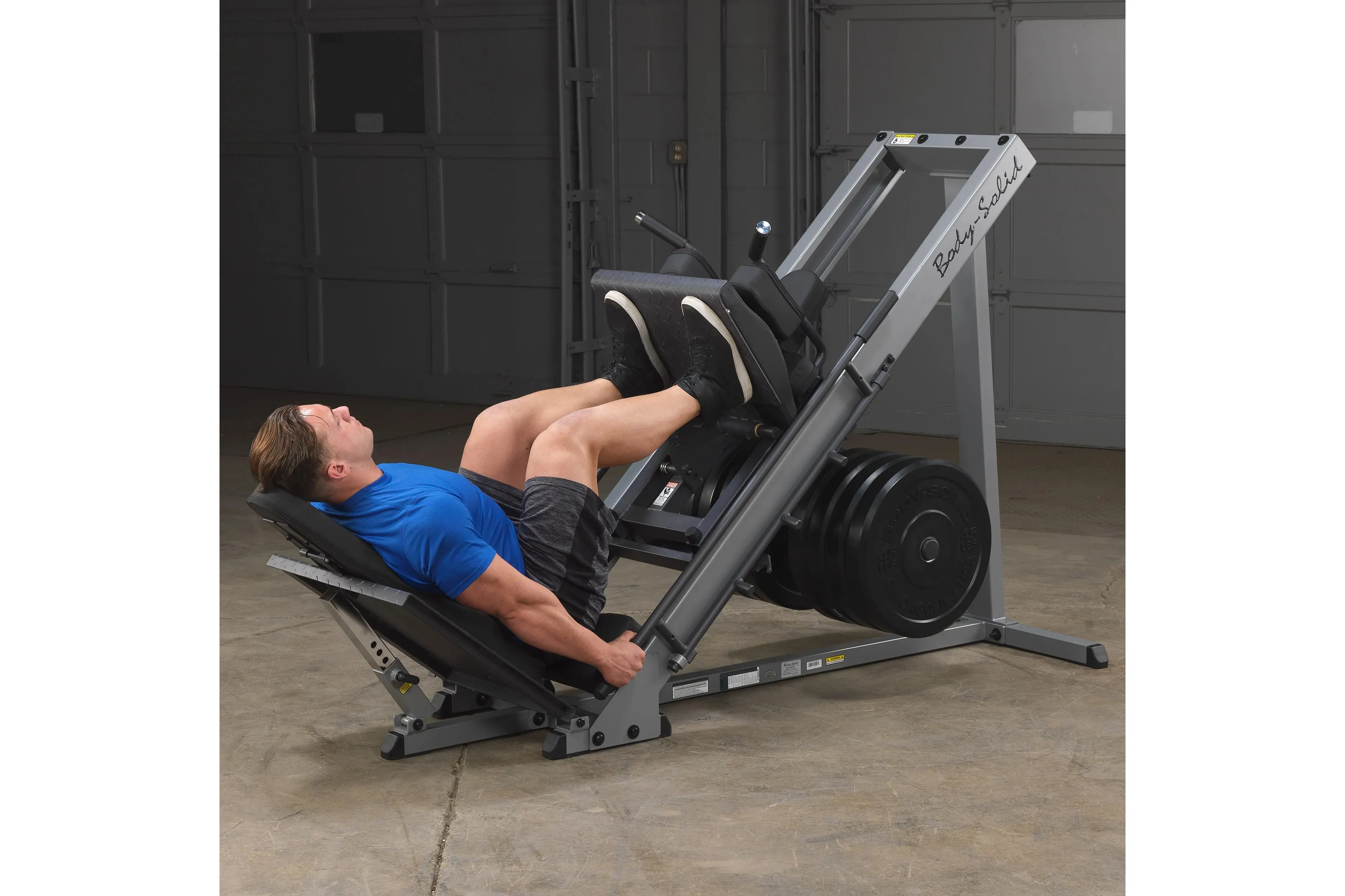 Body-Solid Leg Press / Hack Squat (GLPH1100B), Rower, Cable Machines