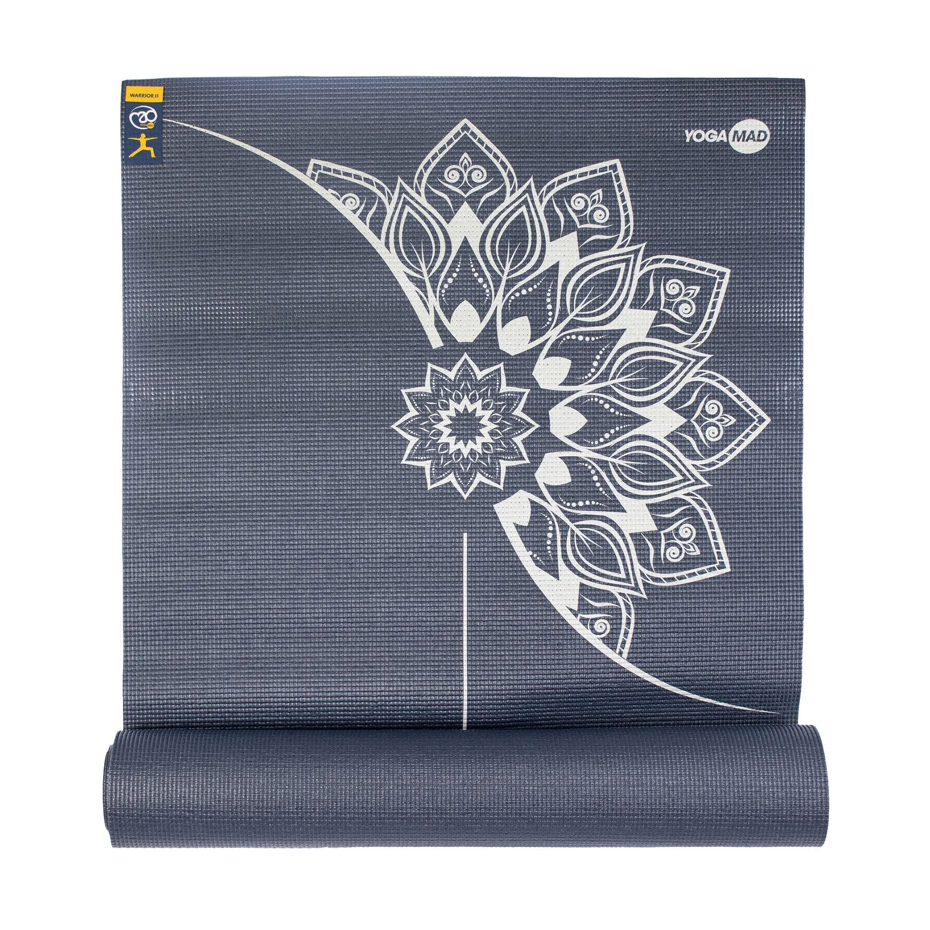 Everyday Low Price Fitness Mad Mandala Alignment Yoga Mat | 4mm Grey Fan Favorite, Leg Machines